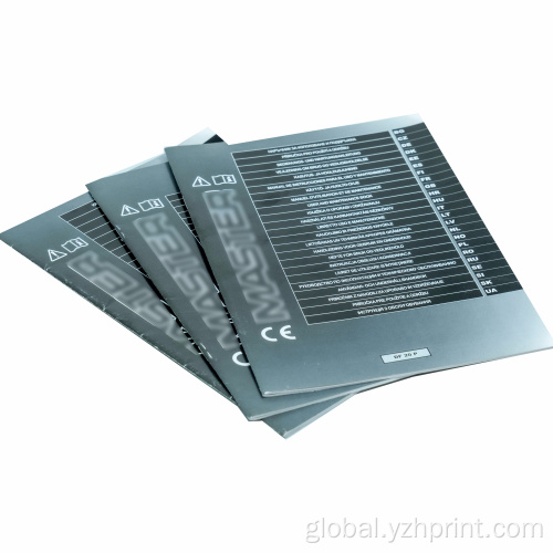 Manual Printing Company Printing of Binding manual Instruction Manual Print Factory